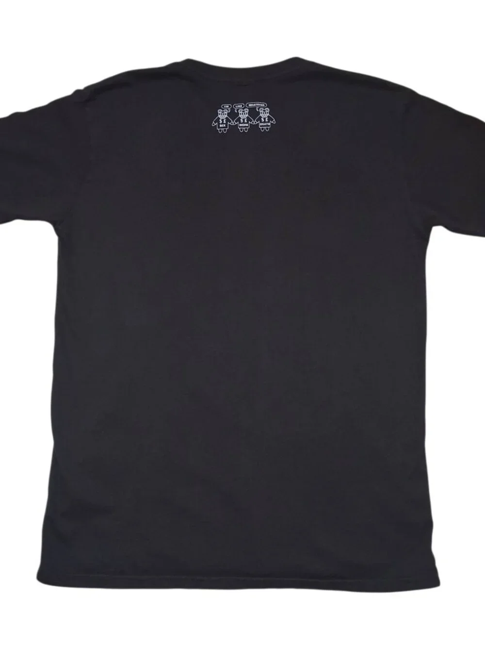 Radiohead T-Shirt W.A.S.T.E Ice Caps Melting Men's Small Black RARE NWOT NEW - Picture 2 of 8